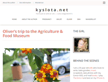 Tablet Screenshot of kyslota.net